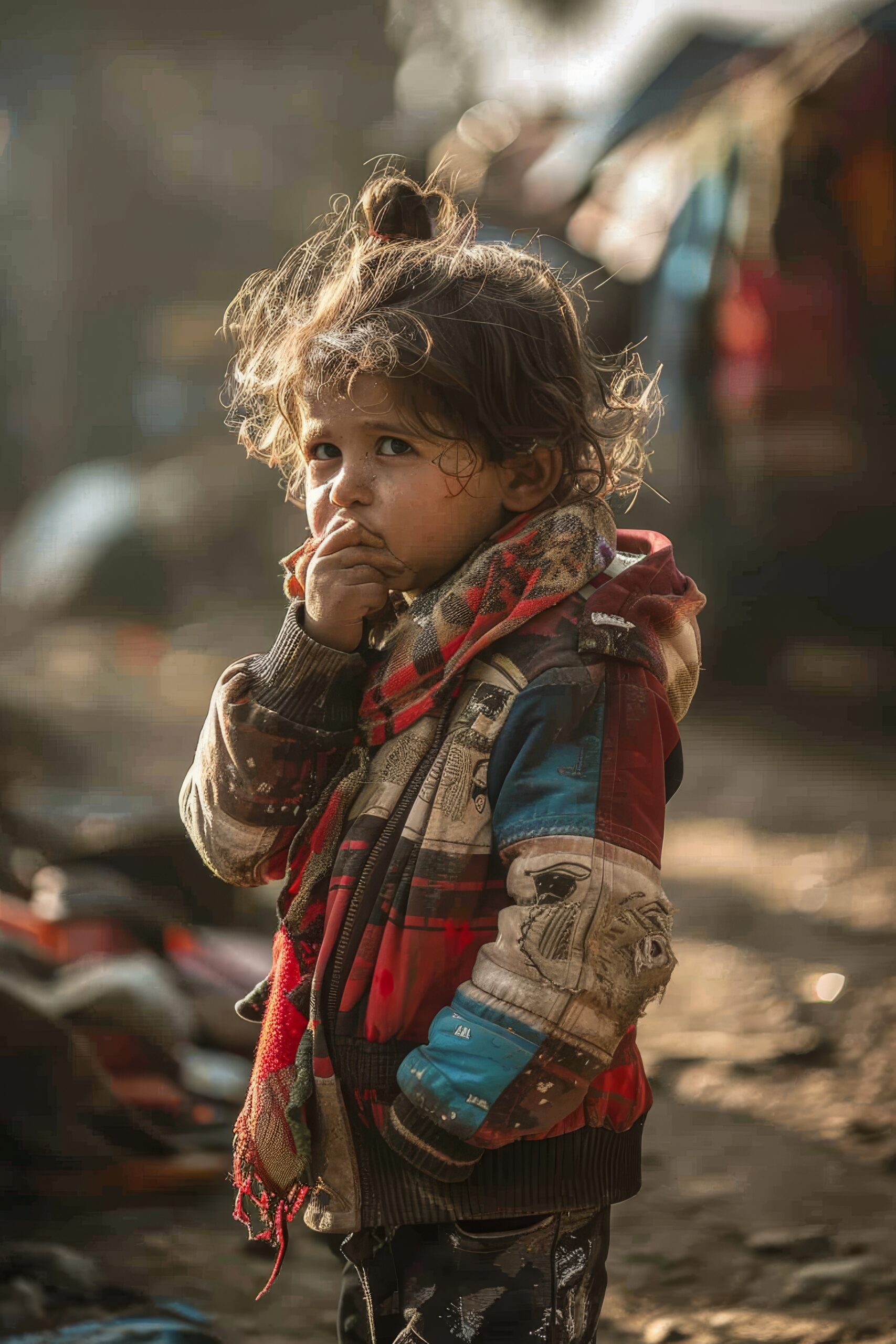 photorealistic-kid-refugee-camp